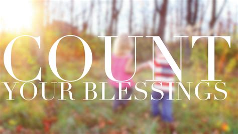 Count Your Blessings – Devotional Diva