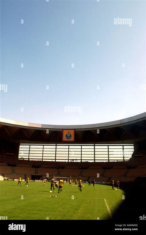Soccer Uefa Cup Final Stock Photo Alamy