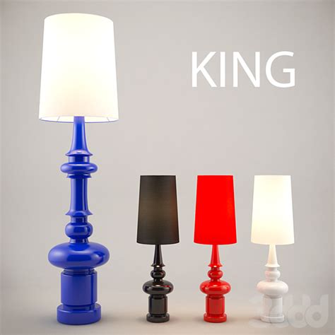 Торшер и настольный светильник KING - Торшеры - 3D модель
