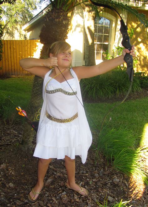 Homemade Artemis Costume