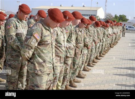 South Camp South Sinai Egypt Task Force Sinai Soldiers Bow Their