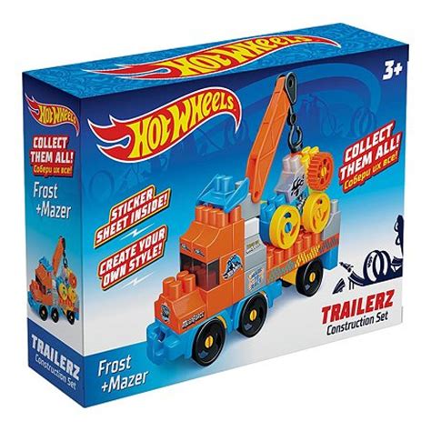 Конструктор BAUER Hot Wheels Trailerz Frost Mazer 722 купить в интернет магазине Hot wheels su