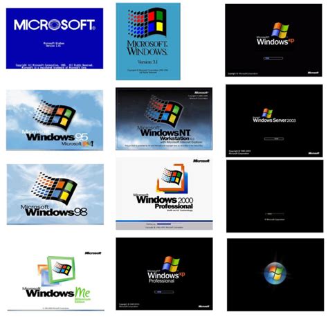 todas las versiones de windows en  solo video info en taringa