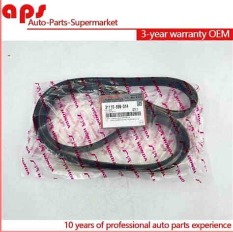 Oem Serpentine Drive Belt For Honda Civic Cr V B