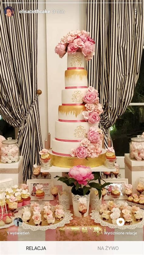 Wedding Cake Decorated Cake By Elisabethcake Cakesdecor