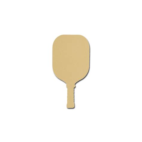 Pickleball Paddle Shape Unfinished Wood Cutout Variety of Sizes | Artistic Craft Supply