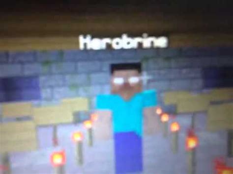 La Aparici N De Herobrine Matfriogameplay Youtube