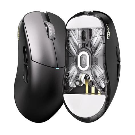 Lamzu Atlantis Og V2 Gaming Mouse Black Vibe Gaming