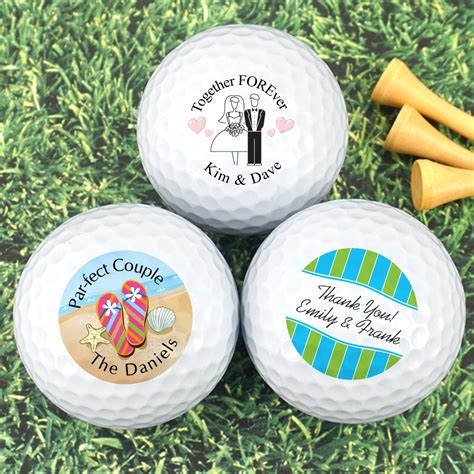 Personalized Golf Ball Wedding Favors Famous Favors