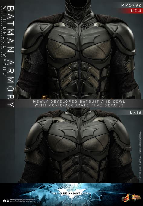 Hot Toys Mms The Dark Knight Rises Batman Armory With Bruce Wayne Hot Toys Complete