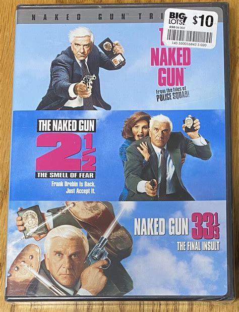 The Naked Gun Trilogy DVD Leslie Nielsen Priscilla Presley Brand New