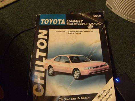 Sell Chilton Repair Manual 1983-1996 Toyota Camry in Owen, Wisconsin ...