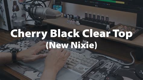 Cherry Black Clear Top New Nixie Frog By Geonworks Aluminum Plate