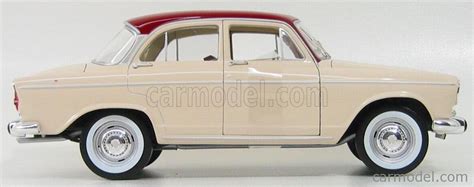 NOREV 185720 Scale 1 18 SIMCA ARONDE P60 MONTLHERY 1962 IVORY RED