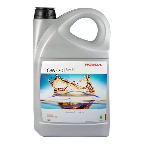 Масло моторное HONDA 0W-20 type 2.0 ENG Oil 4л (08232P99K4LHE) - купить ...