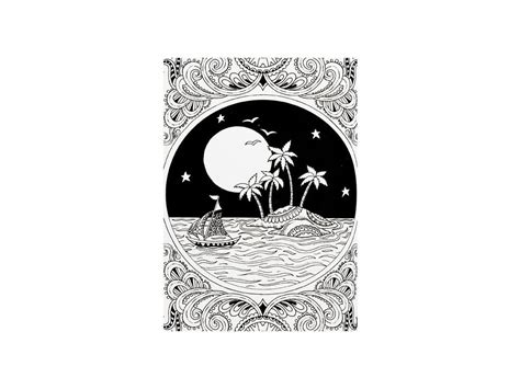 5301027 Omalovánky Antistres Magický Ostrov1ks My Kreativecz Pro