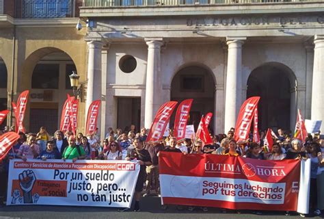 CCOO En Defensa Del XVI Convenio Colectivo De Centros Y Servicios De