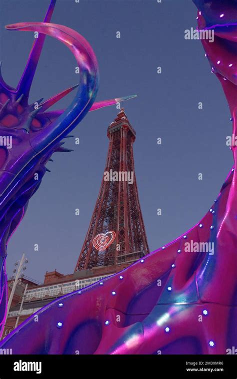 Blackpoolatnight Hi Res Stock Photography And Images Alamy