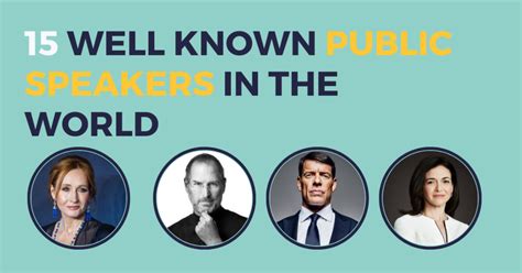 Well Known Public Speakers Who Inspire The World