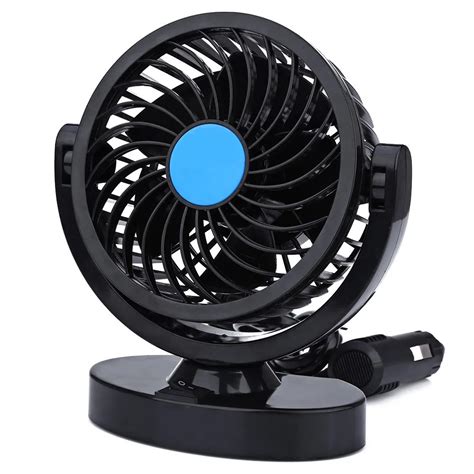 DC 12V araba fanı 2 hız güçlü rüzgar Mini Fan Mini araba klima car fan