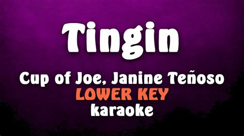 Cup of Joe Janine Teñoso Tingin Lower Key YouTube