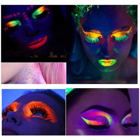 Флуоресцентные неоновые тени NEON PALETTE палетка 24 цвета - OLCO