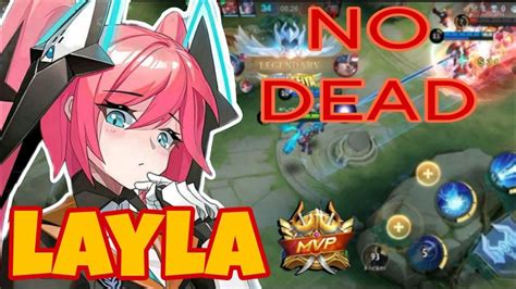 LAYLA MLBB PUSH RANK MVP 18 KILL 0 DEAD 8 ASSIST ENEMY