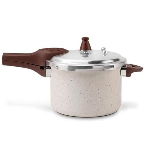Panela De Pressão Ceramica - Panela De Pressão Pressure Vanilla Cerâmica Indução 4,2 Litros - Brinox ...