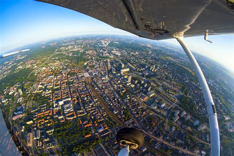 Katowice Z Samolotu II POLAND ON AIR