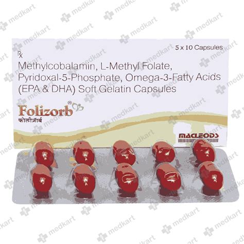 FOLIZORB CAPSULE 15'S, Price, Composition & Generic Alternatives - Medkart