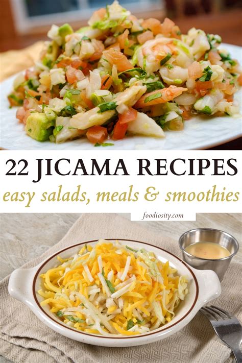 22 Jicama Recipes - Easy Salads, Meals & Smoothies - Foodiosity