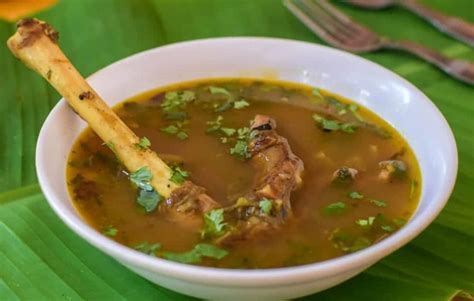 Aatu Kaal Soup Recipe In Tamil