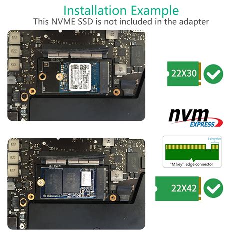 M2 Ssd Adapter For Macbook A1708 Nvme M2 Ngff Ssd Grandado
