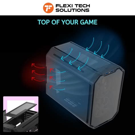 Antec Dark Cube Itx M Atx Casing Pc Desktop Casing Flexi Tech