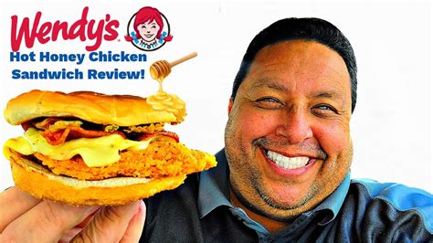 Wendy S New Hot Honey Chicken Sandwich Review YouTube
