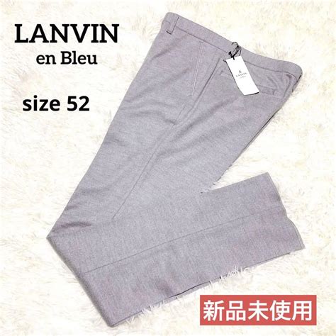 【新品未使用】ランバン Lanvin En Bleu スラックス グレー 52 在庫処分セール Swim Main Jp