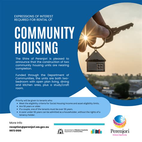 News Story Community Housing Shire Of Perenjori