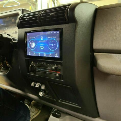 2002 Jeep Wrangler Double Din Dash Kit