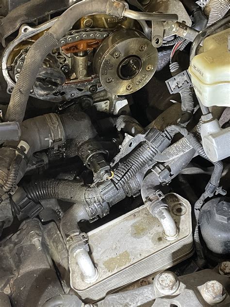 Замена цепи фазорегулятора на BWA — Audi TT (2G), 2 л, 2006 года ...