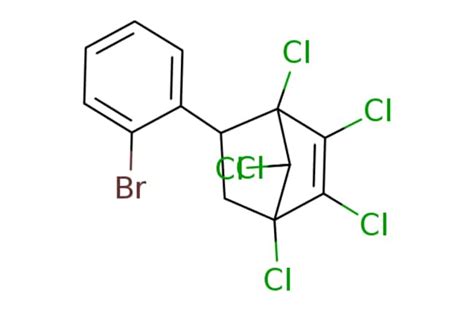 Emolecules Bromophenyl Hexachloro Norbornene