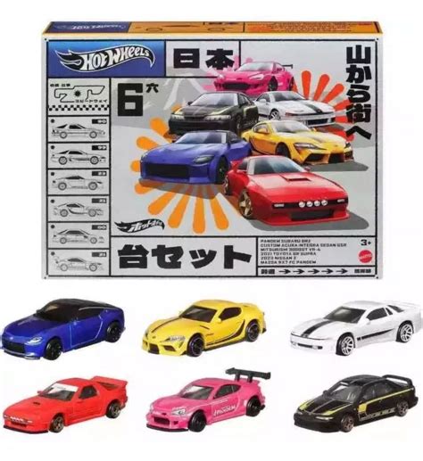 Hot Wheels Japan Street Theme Multipack Car Set Hwv A New Walmart