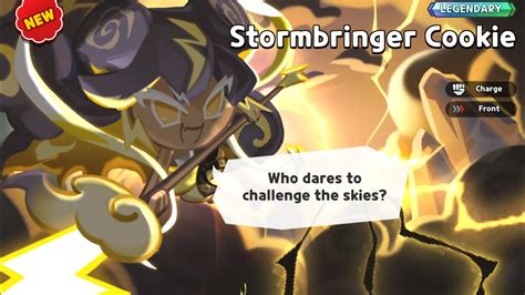 Cookie Run Kingdom Arena With The New Cookie Stormbringer Cookie The