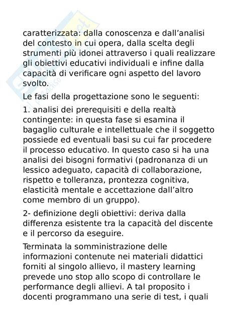 Paniere Domande Aperte Pedagogia Generale E Sociale Corretto