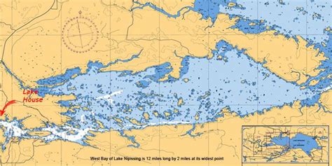 The Lake House - Lake Nipissing Cottage Rental - Maps