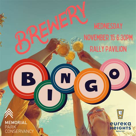 Brewery Bingo – Memorial Park Conservancy