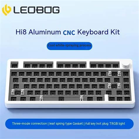 Ready Stock Leobog Hi8 Hi8SE Three Mode Bluetooth 2 4g Wireless RGB Mechanical Keyboard Hot