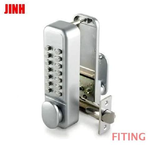 Врезной механический кодовый дверной замок SAFEBURG MECH-200B ...