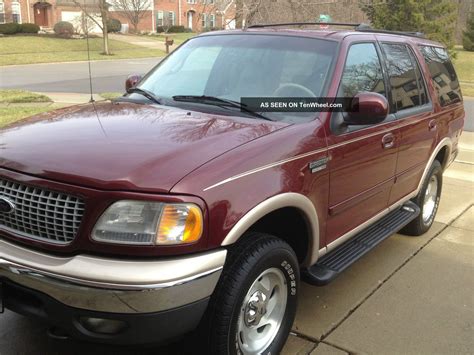 1999 Ford Expedition Eddie Bauer 5 4l V8 4wd Drives Great Looks Great