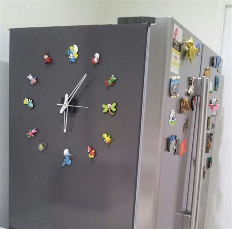 Amazing Creativity: Fridge magnet clock