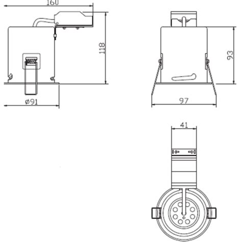 Knightsbridge V Ip Tilt Gu Fire Rated Downlight Chrome